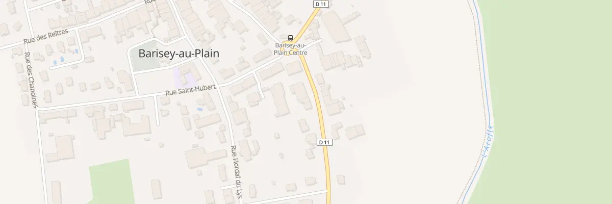 Plan du 2 Rue des Vosges à Barisey-au-Plain