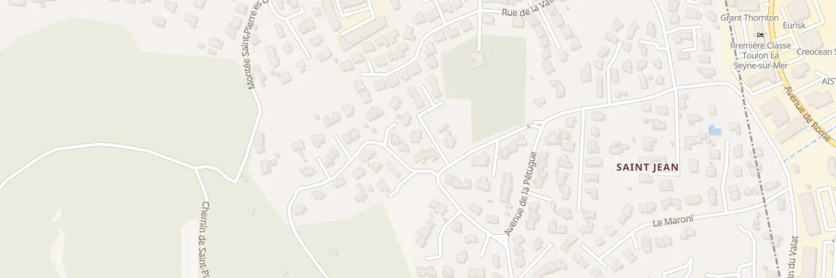 Plan du 200 Rue Henri Tholosan à Six-Fours-les-Plages