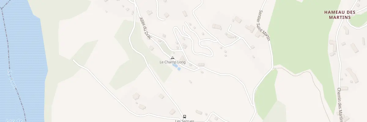 Plan du 223 All du Drac à La Salle-en-Beaumont