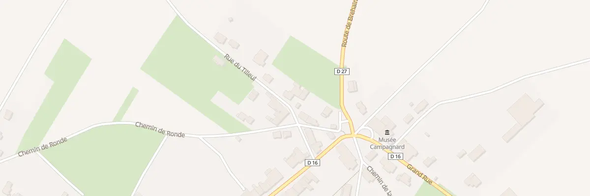 Plan du 10 Rue du Tilleul à Fillières