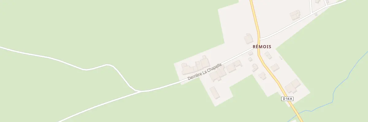 Plan du 1 À Rémois à Longchamp-sous-Châtenois