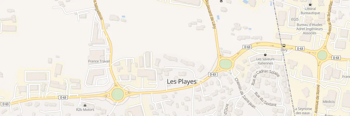 Plan du 2913 Av Président John Kennedy à Six-Fours-les-Plages