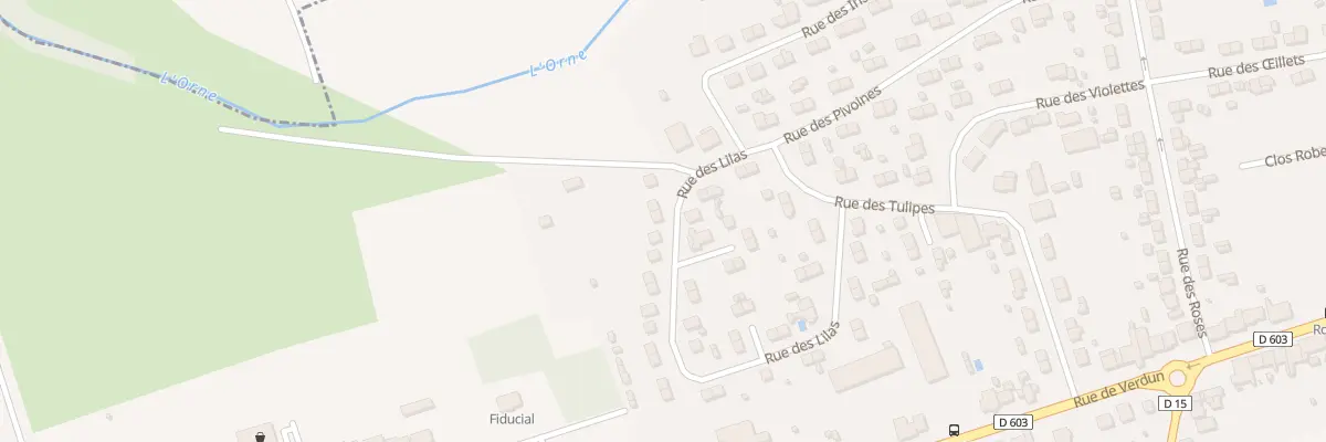 Plan du 45 Rue des Lilas à Conflans-en-Jarnisy