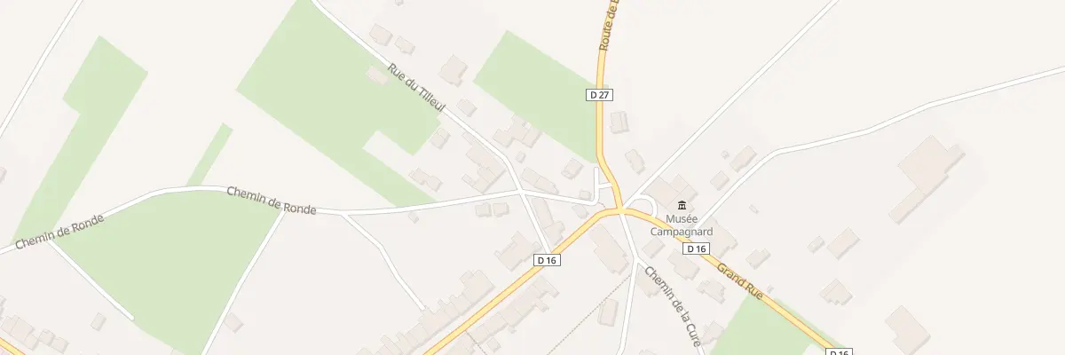 Plan du 8 Rue du Tilleul à Fillières