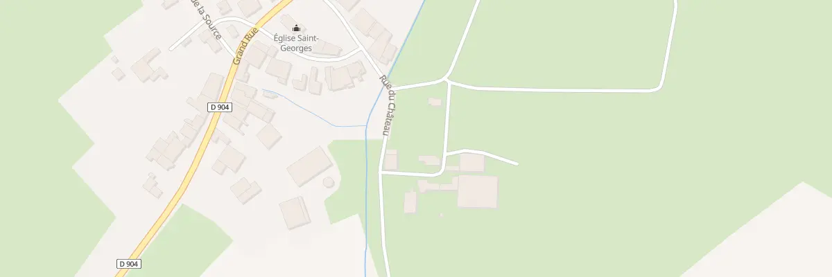 Plan du 21 Rue du Château à Bernécourt