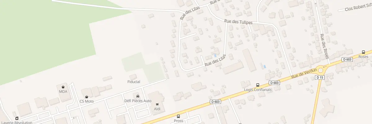 Plan du 26 Rue des Lilas à Conflans-en-Jarnisy