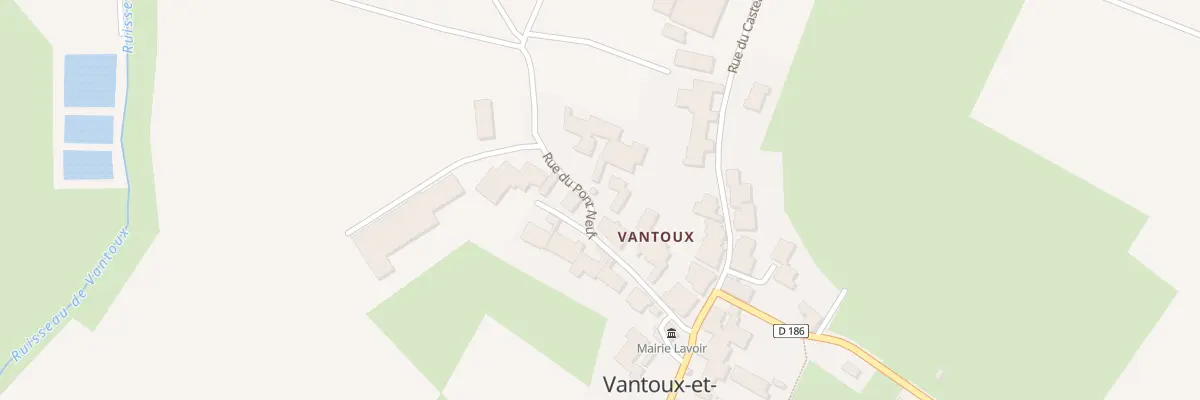 Plan du 22 Rue du Pont Neuf à Vantoux-et-Longevelle