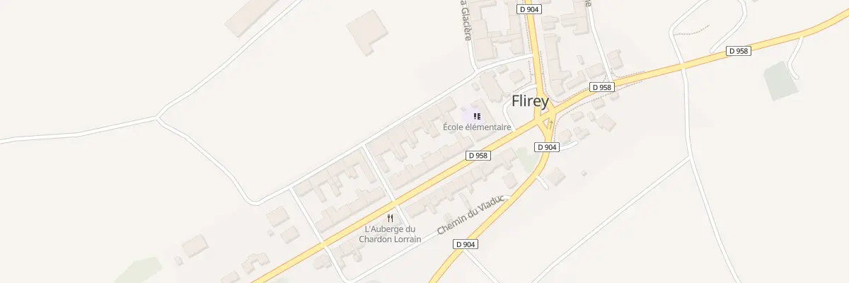 Plan du 6 Rue du Jury à Flirey
