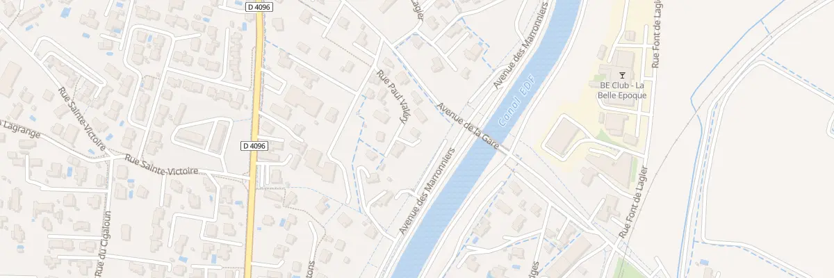 Plan du 11 Rue Paul Valery à Volx