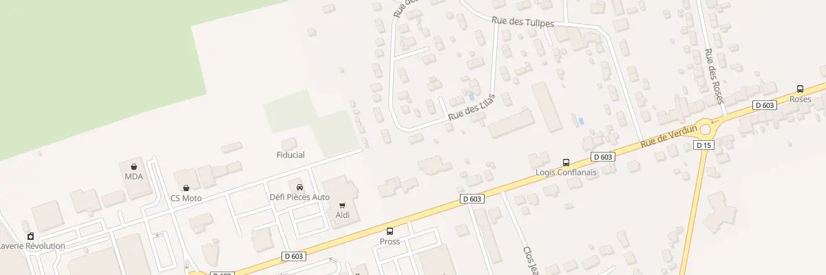 Plan du 23 Rue des Lilas à Conflans-en-Jarnisy