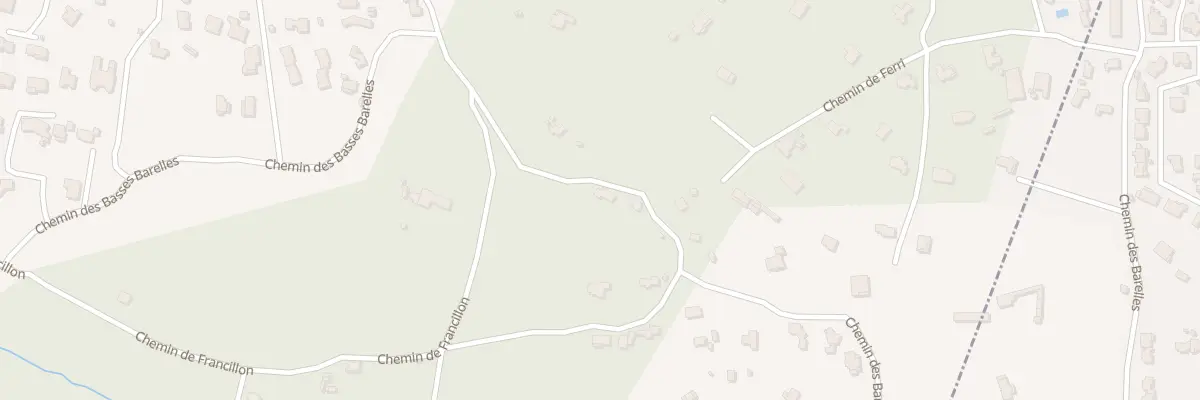 Plan du 414 Che des Barelles à Six-Fours-les-Plages