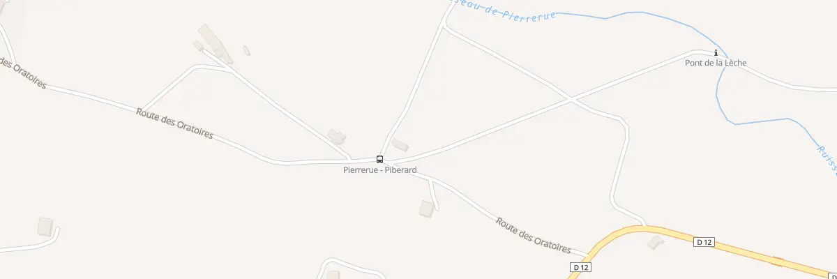Plan du 7005 Pont de la Leche à Pierrerue