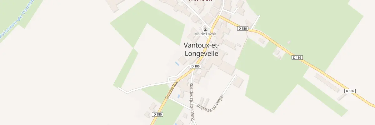 Plan du 16 Grande Rue à Vantoux-et-Longevelle