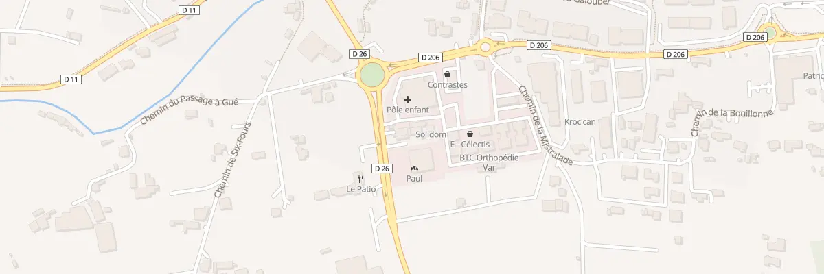 Plan du 363B Rte de la Seyne à Ollioules
