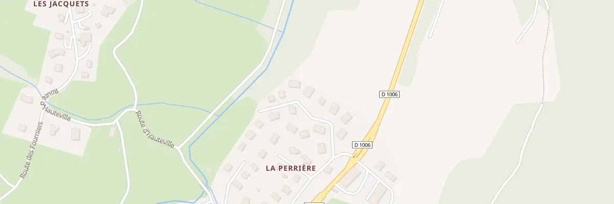 Plan du 292 Rte de La Perrière à Saint-Thibaud-de-Couz