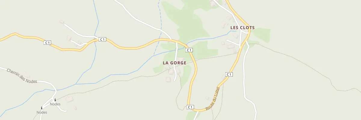 Plan du 59 Che de la Gorge à Séchilienne