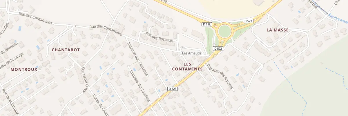 Plan du 9 All des Myosotis à Domène