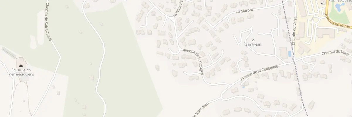 Plan du 215 Av de la Pétugue à Six-Fours-les-Plages