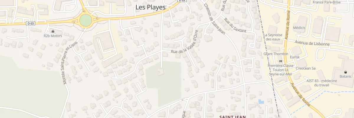 Plan du 151 Rue de la Vallée d’Ocre à Six-Fours-les-Plages