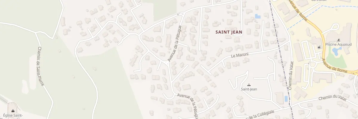 Plan du 322 Av de la Pétugue à Six-Fours-les-Plages