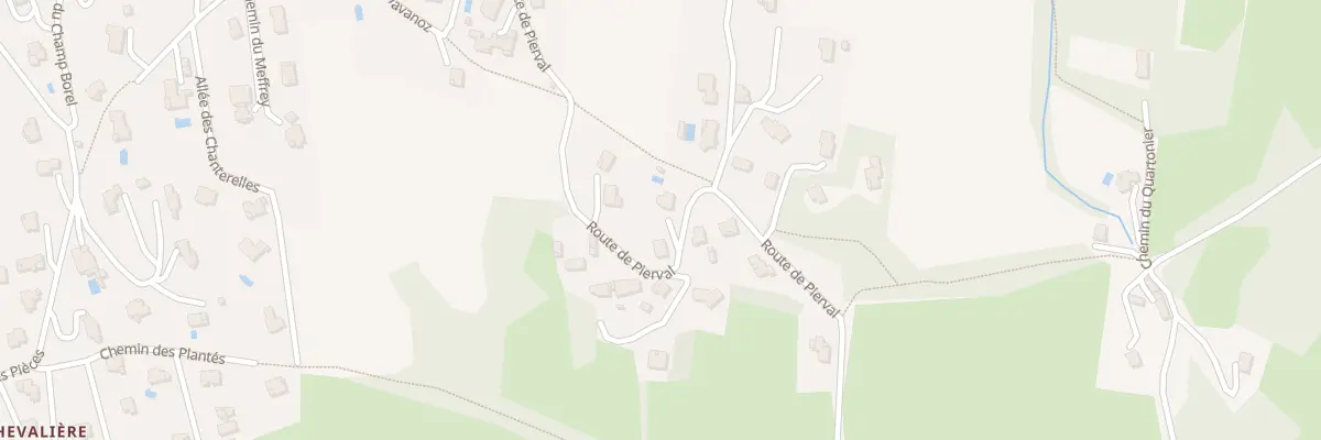 Plan du 589 Rte de Pierval à Saint-Martin-d’Uriage
