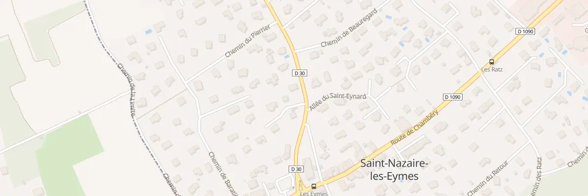 Plan du 175 Rte de Saint Pancrasse à Saint-Nazaire-les-Eymes