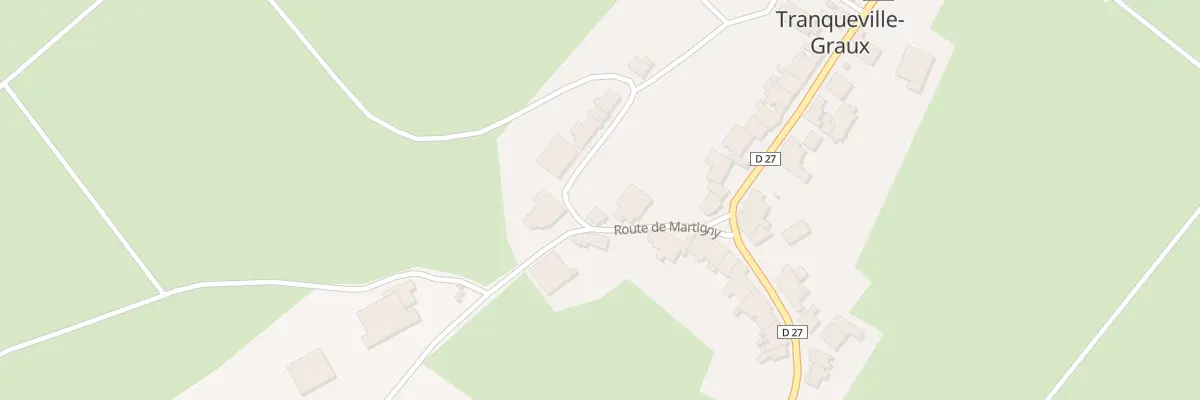 Plan du 6 Rte de Martigny à Tranqueville-Graux