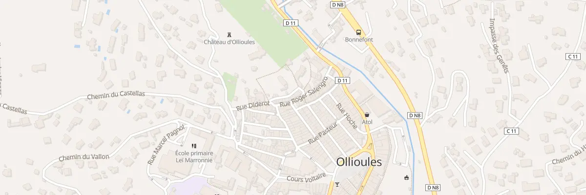 Plan du 6B Rue Diderot à Ollioules