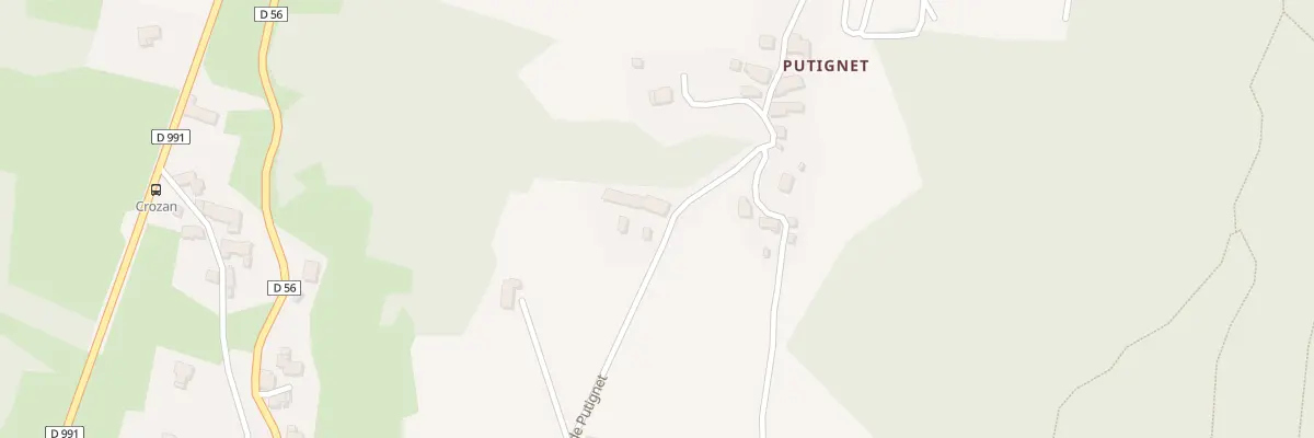 Plan du 243 Imp de Putignet à Ruffieux