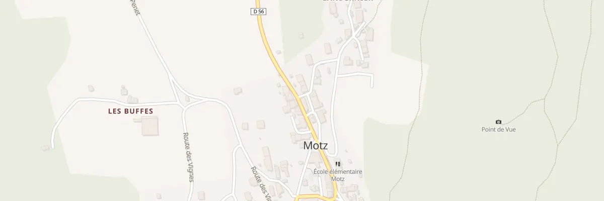 Plan du 16 Rue de l’Ancienne Poste à Motz