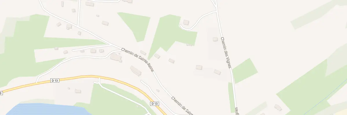 Plan du 2 Che de Sainte Reine à Fresne-Saint-Mamès