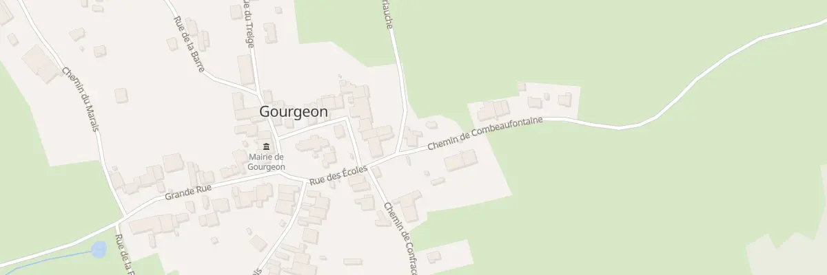 Plan du 2 Rue de la Griauche à Gourgeon