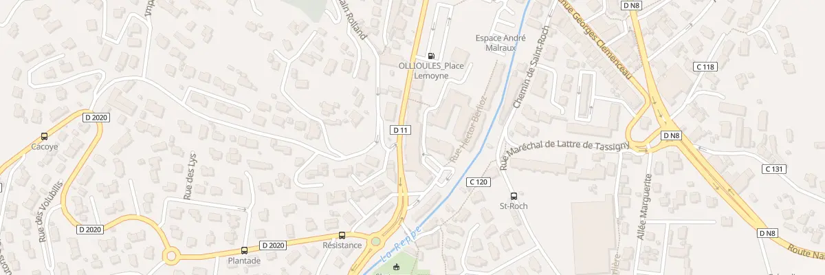 Plan du 29 Rue de la République à Ollioules