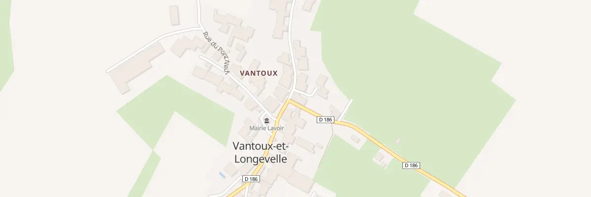 Plan du 1 Rue des Acacias à Vantoux-et-Longevelle