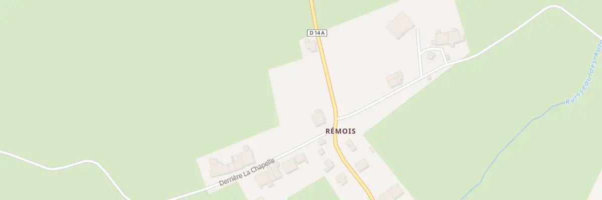Plan du 9 À Rémois à Longchamp-sous-Châtenois