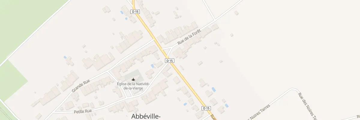 Plan du 1 Rue de la Foret à Abbéville-lès-Conflans
