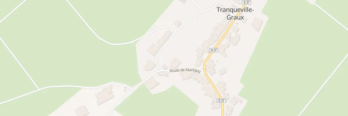 Plan du 2 Rte de Martigny à Tranqueville-Graux