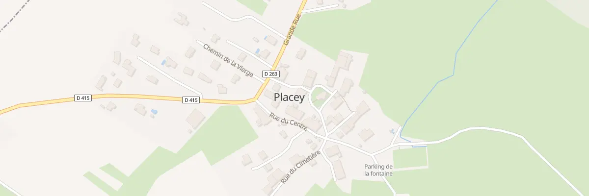 Plan de Imp de la Forge à Placey