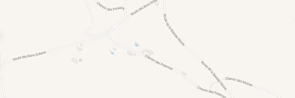 Plan du 5008 La Rollane à Niozelles