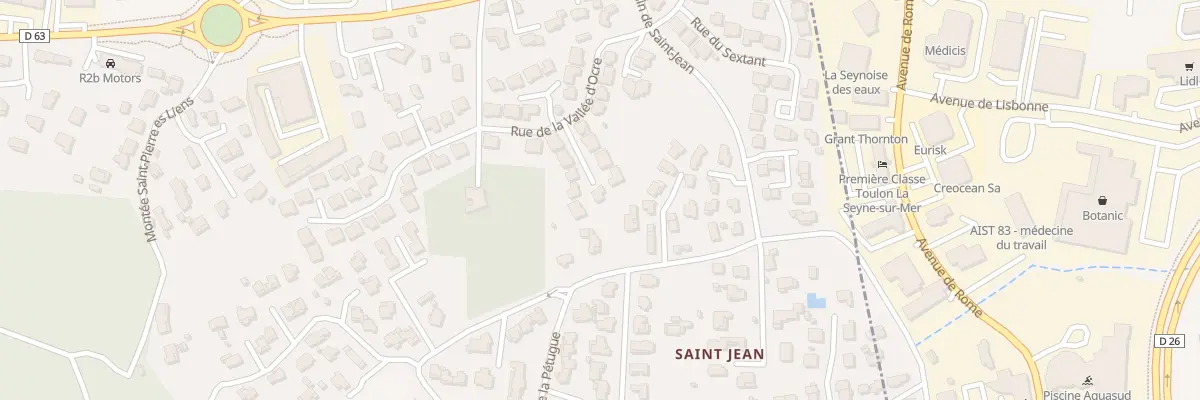 Plan du 71 All des Alyscamps à Six-Fours-les-Plages