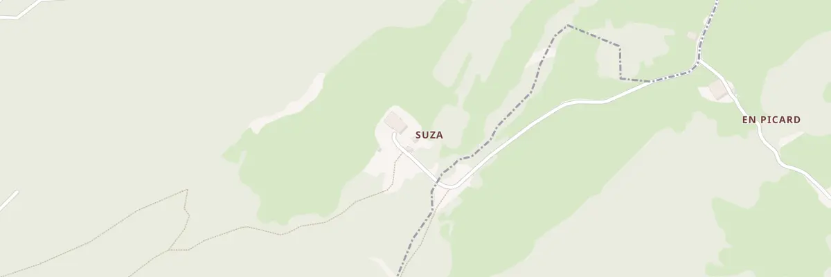 Plan du 5073 En Suza à Coyrière