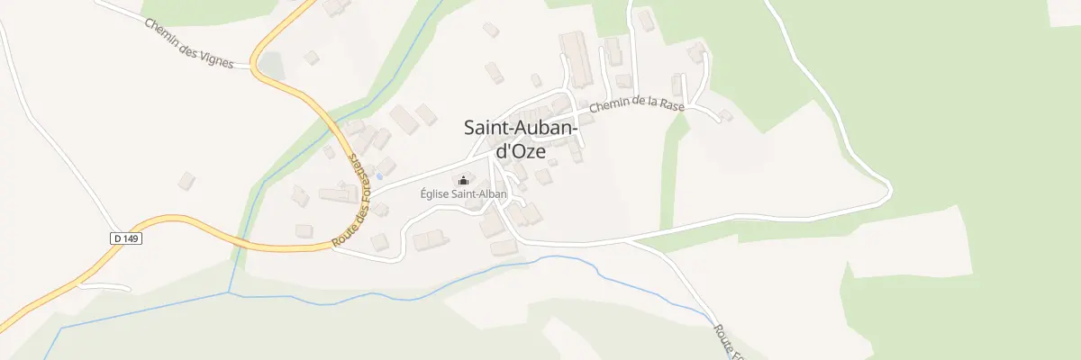 Plan du 45 Imp du Porche à Saint-Auban-d’Oze