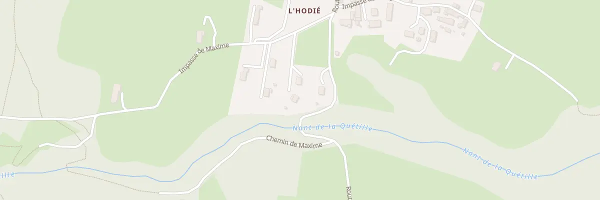 Plan du 5423 L’Hodie à Vimines