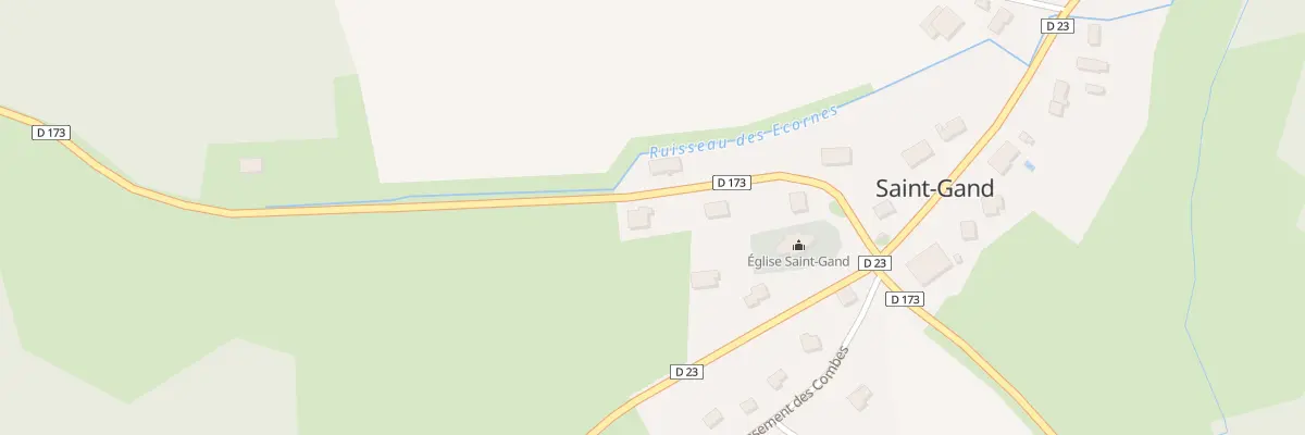 Plan du 9 Rte de Vaudey à Saint-Gand