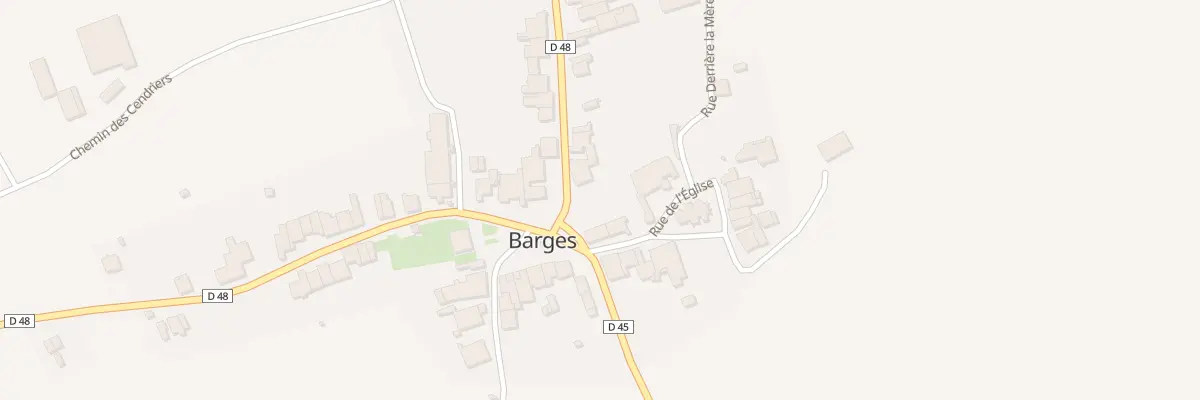 Plan du 14 Pl de la Mairie à Barges