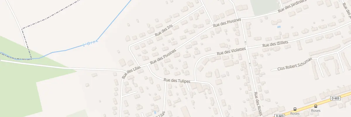 Plan du 14 Rue des Pivoines à Conflans-en-Jarnisy