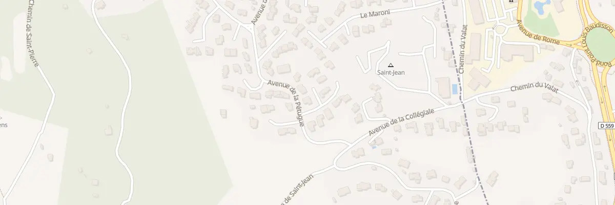 Plan du 138 Av de la Pétugue à Six-Fours-les-Plages