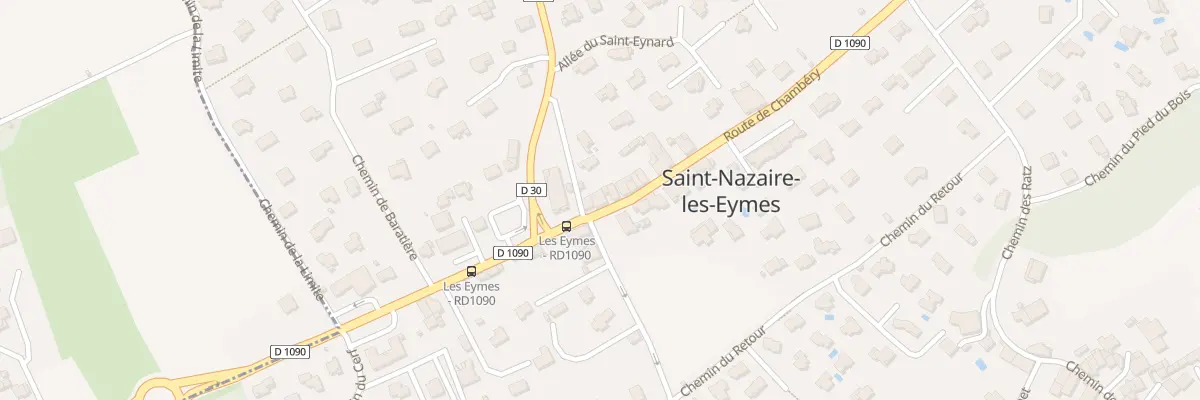 Plan du 710 Rte de Chambery à Saint-Nazaire-les-Eymes