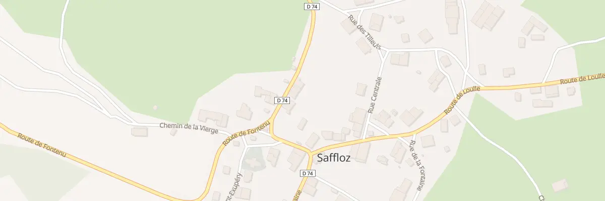 Plan du 32 Rte de Mont-sur-monnet à Saffloz