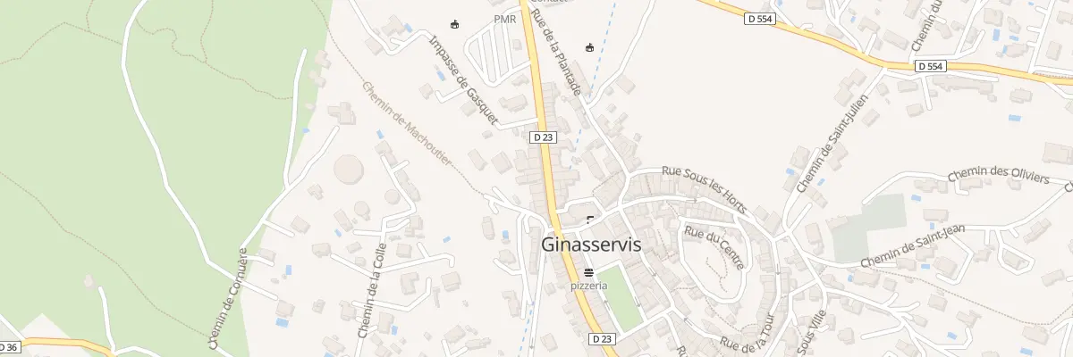 Plan du 8 Rue Georges Cisson à Ginasservis